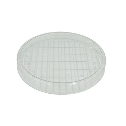Round Gridded Search Dish with Lid
