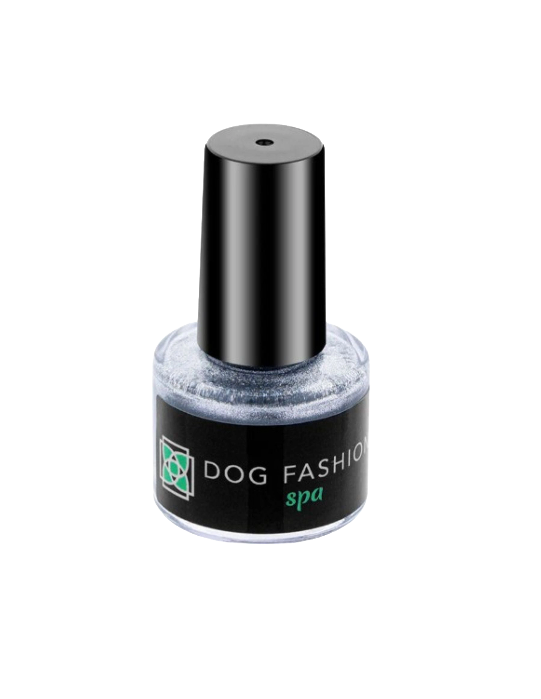 Non-toxic Nail Polish,"Glitter nail polish bottle with black cap"