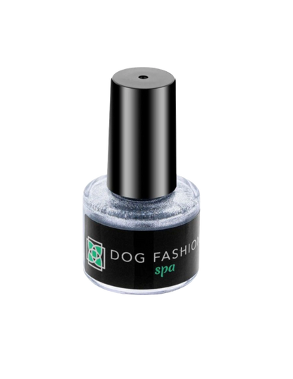 Non-toxic Nail Polish,"Glitter nail polish bottle with black cap"