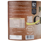 Mega Power Creatine Botumix Supplement,"Back of supplement package with nutrition facts panel and barcode"