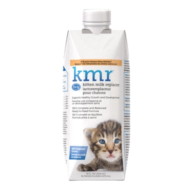 KMR®,"Carton box with kitten photo on front"