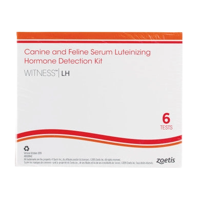 WITNESS™ LH Test Kit,"White test kit box with orange top stripe"