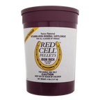 Red Cell®,"Large maroon plastic tub with white label and snap-on lid"