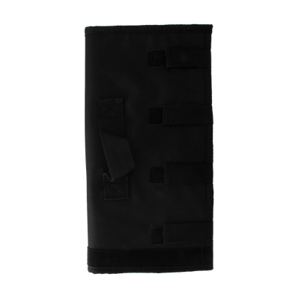Neoprene AV Cover,"Black neoprene cover with hook-and-loop straps"