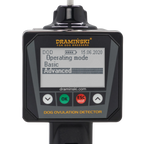 Draminski Dog Ovulation Detector,"Handheld detector close-up with display screen and buttons"
