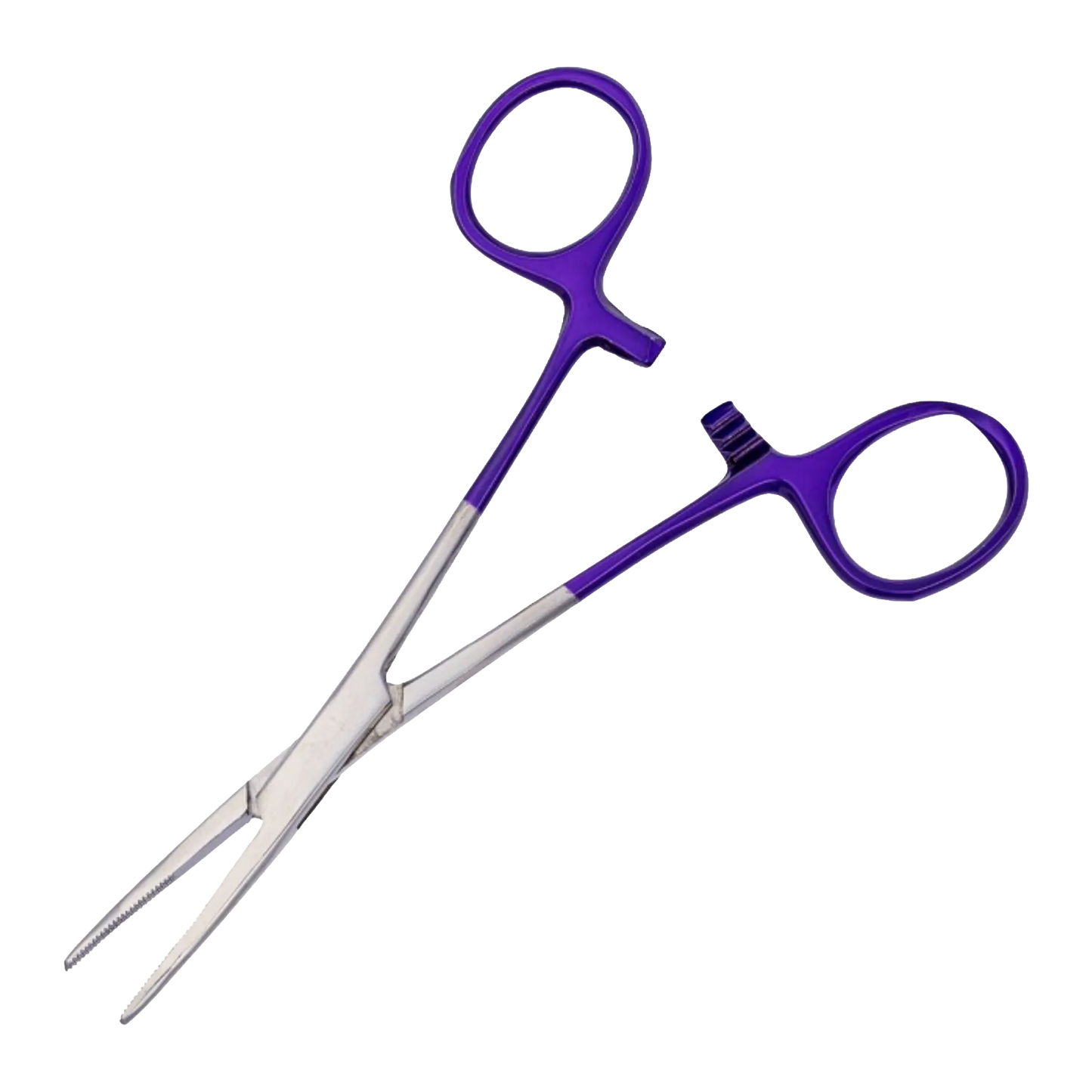 Aaronco Hemostat Straight with Purple handles