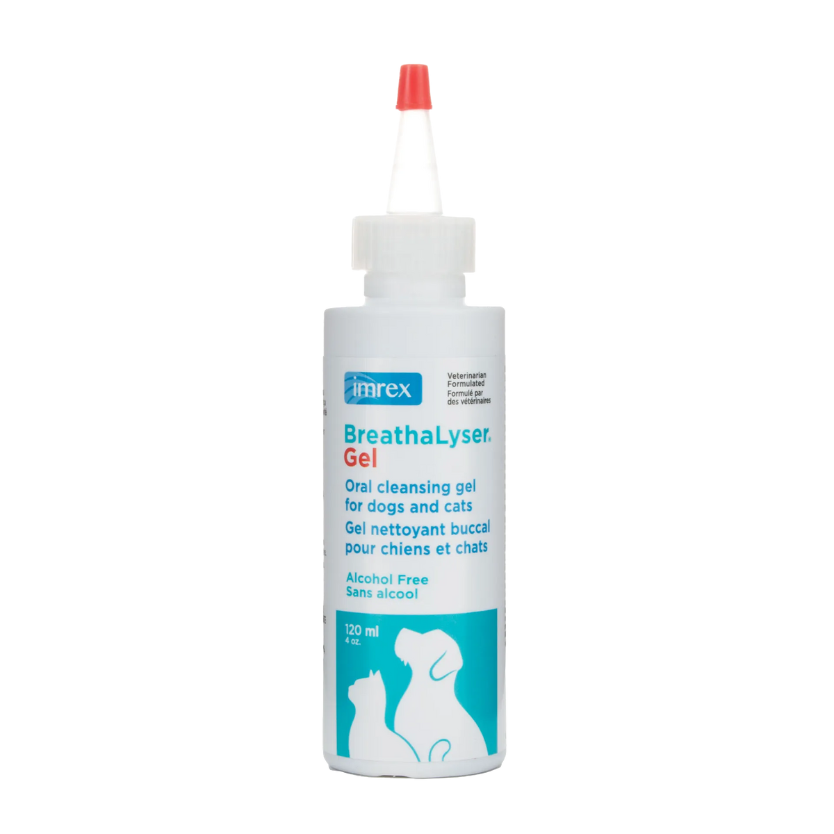 Breathalyser® Gel,"White squeeze bottle with red nozzle cap"