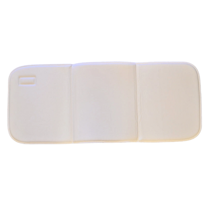 Cashel No Bow Bandage Wrap,"Cream quilted wrap pad with three stitched panels"