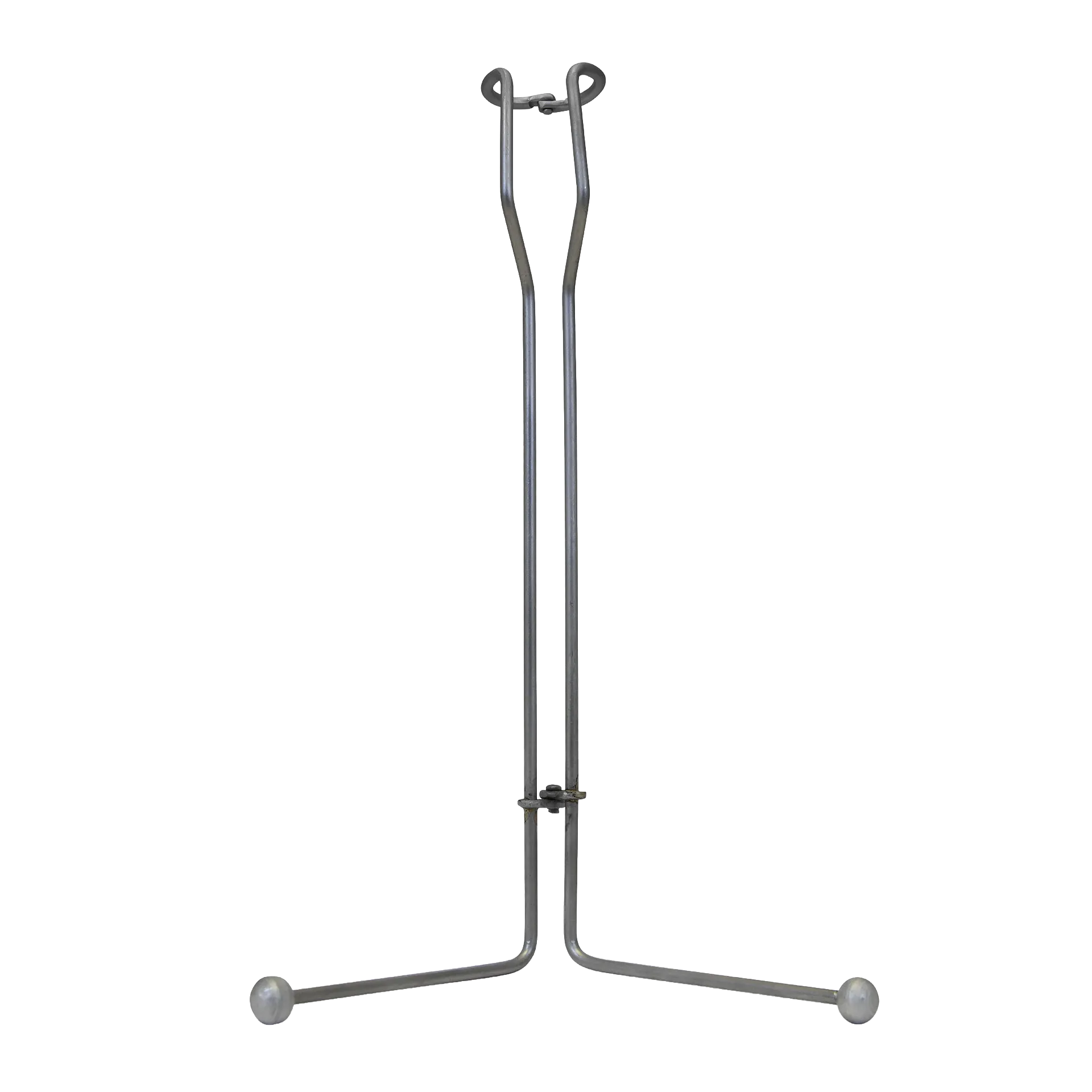 OB Forceps,"Metal stand with round feet for obstetrical forceps"