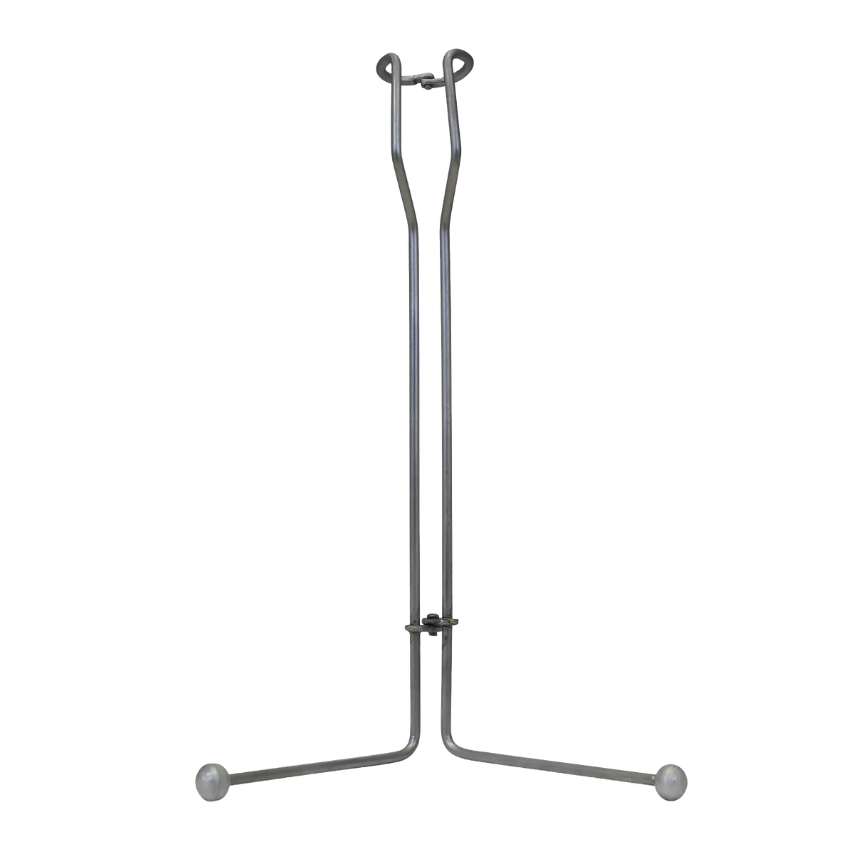 OB Forceps,"Metal stand with round feet for obstetrical forceps"