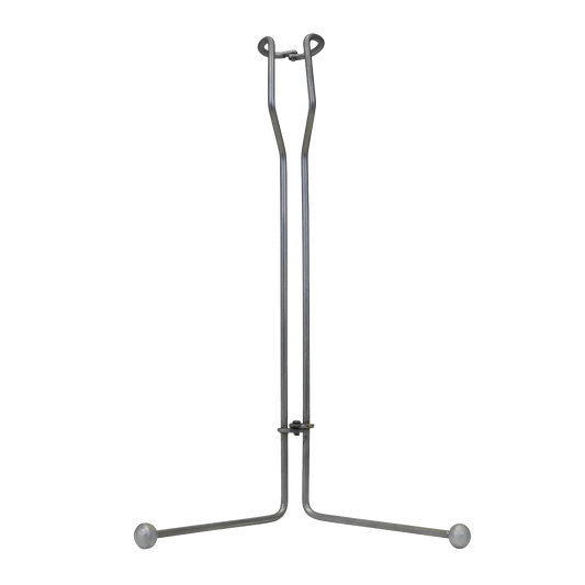 OB Forceps,"Metal stand with round feet for obstetrical forceps"