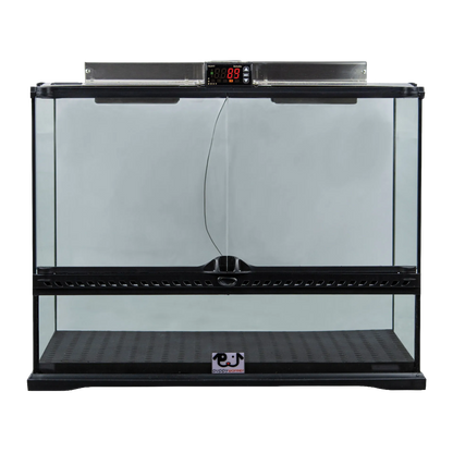 Puppywarmer® Puppy Incubator,"Clear front incubator enclosure with top digital display"