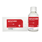 BotuSemen Turbo,"Bottle and foil sachet with red labels"