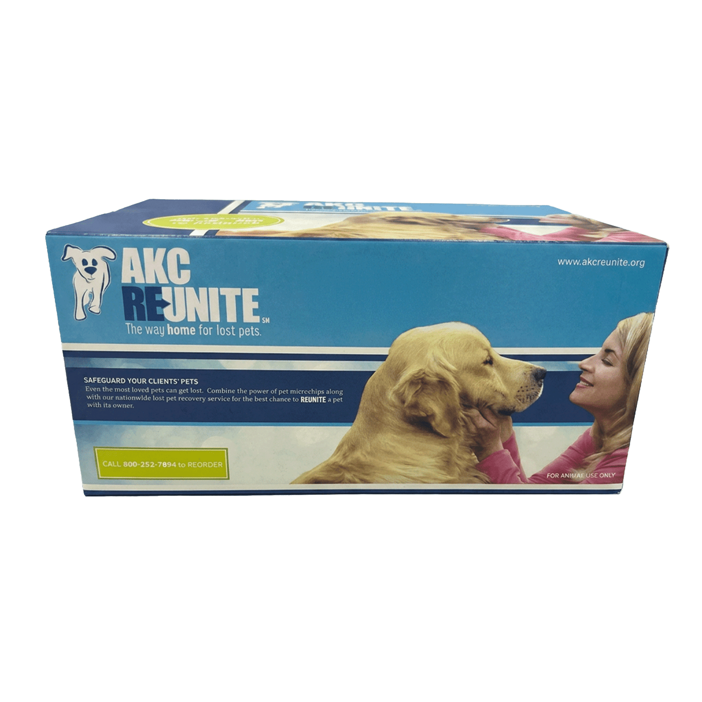 AKC Reunite Indigo ISO Microchips
