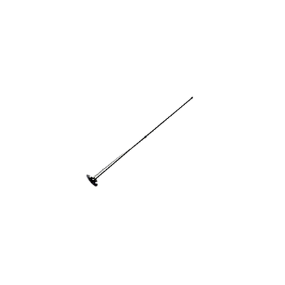 Stylet, Flexible,"Long thin metal stylet with flat handle"