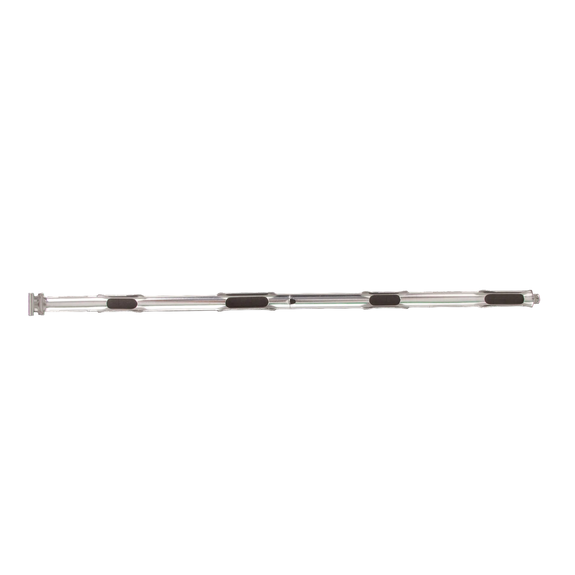 Canes,"Clear cane shaft with black grip inserts"