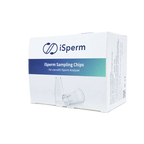 iSperm Sampling Chips,"Product box with clear plastic sampling chip"