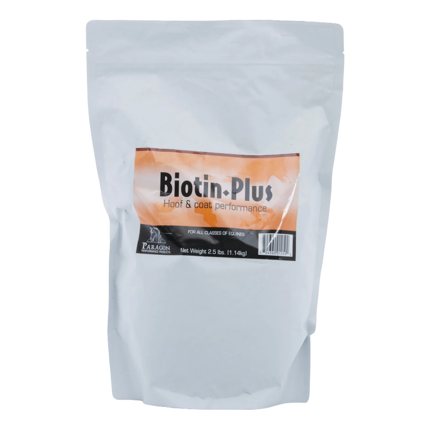 Biotin Plus Hoof & Coat Performance for Horses,"White stand-up pouch with front label"