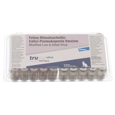 TruFel™ Ultra HC2P Hybrid (Ultra Hybrid FVRCP),"Blister pack with vaccine vials and paper insert"