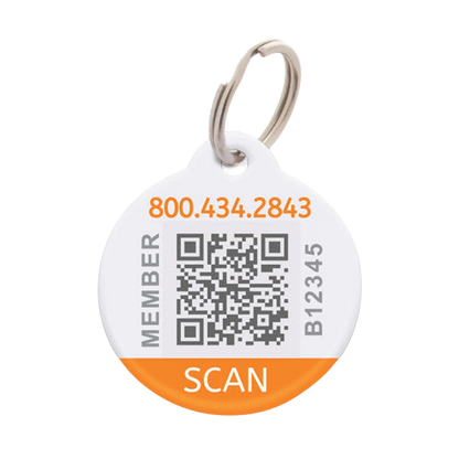 BuddyID® BuddyBadge® Collar Tag with Registration