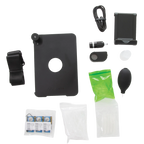iSperm Semen Analyzer,"Black analyzer kit with stand, cable, lens, bulb, and accessories"