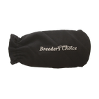 Breeder's Choice Collection Bottle Cover,"Black quilted bottle cover with gathered opening"