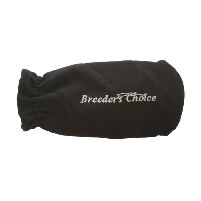 Breeder's Choice Collection Bottle Cover,"Black quilted bottle cover with gathered opening"