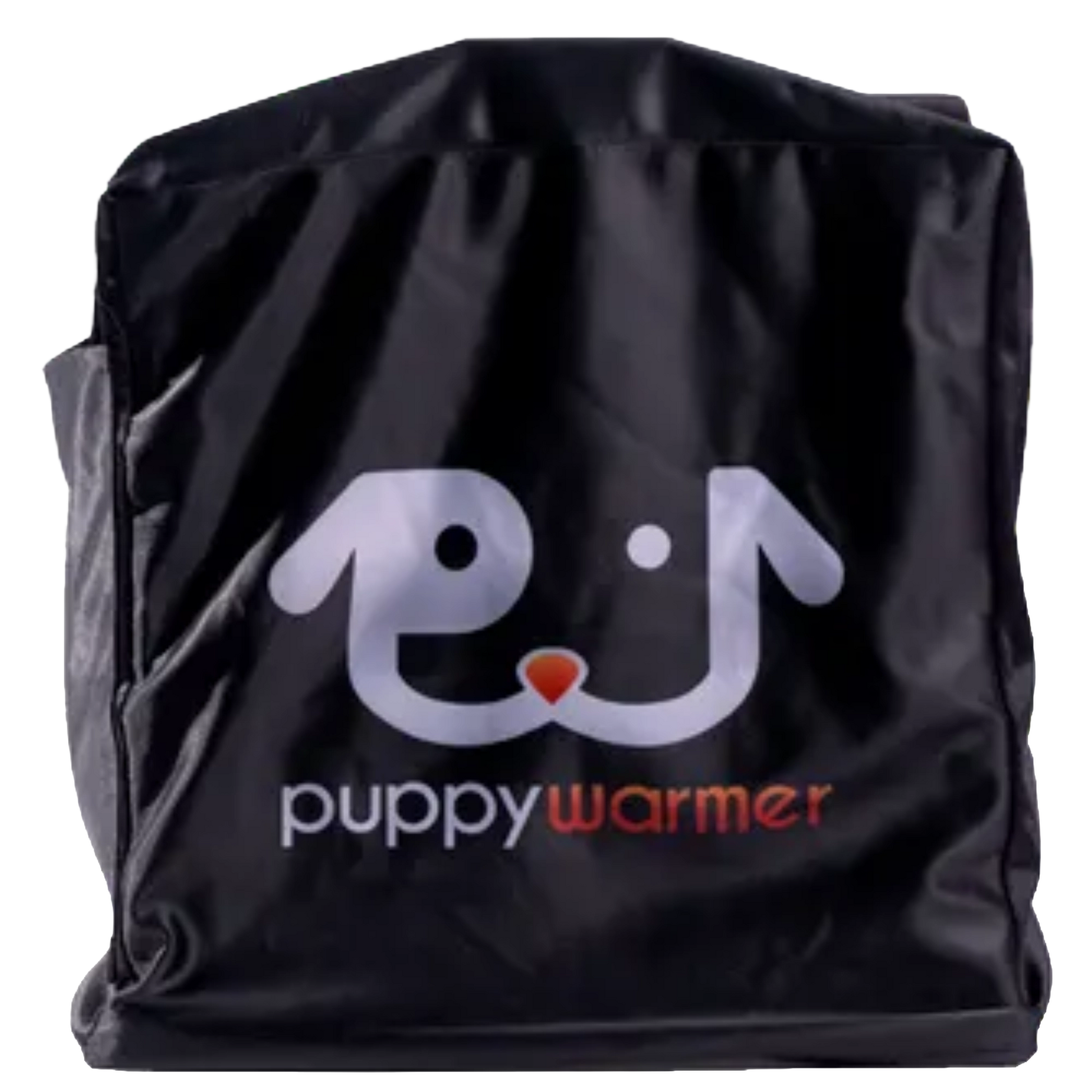 Puppywarmer Cover,"Black insulated cover with front logo"