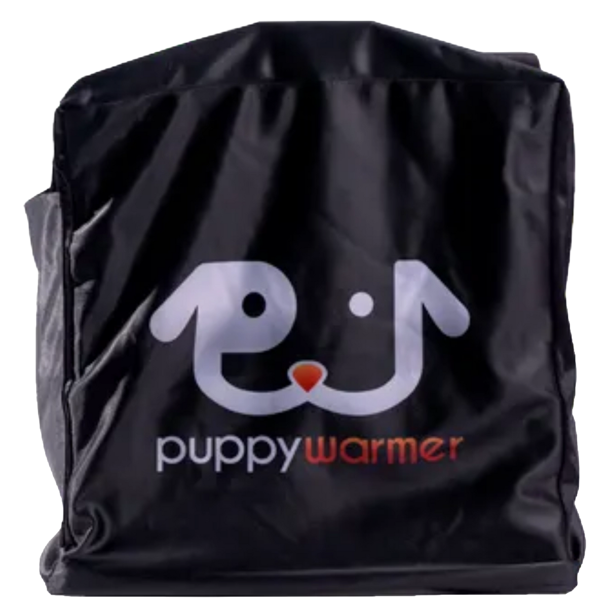 Puppywarmer Cover,"Black insulated cover with front logo"