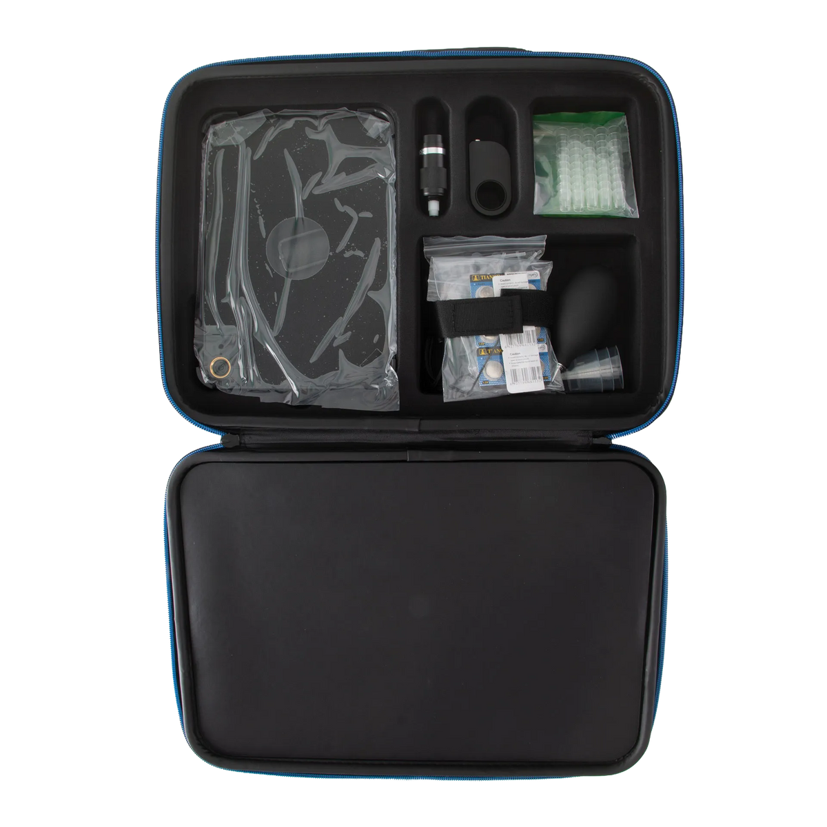 iSperm Semen Analyzer,"Open carrying case with analyzer, eyepiece, pipette tips, and accessories"