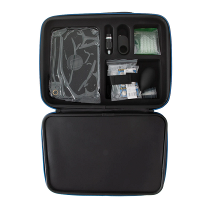 iSperm Semen Analyzer,"Open carrying case with analyzer, eyepiece, pipette tips, and accessories"