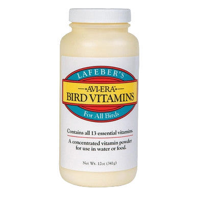Lafeber Avi-Era Bird Vitamins,"Plastic vitamin bottle with white screw cap"