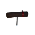 Paulsonbilt Economy Breeding Mount,"Padded cylindrical mount with hanging strap and support post"