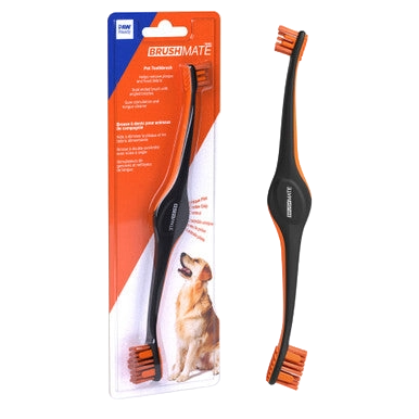BrushMate Premium Toothbrush,"Packaged toothbrush with separate side view"