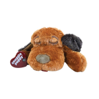 Snuggle Puppy & Kitten,"Brown plush dog with closed eyes and heart-shaped device"
