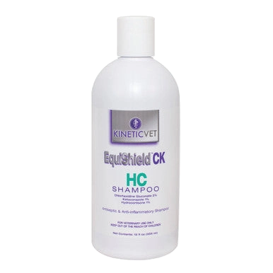 EquiShield® CK HC Shampoo,"White shampoo bottle with flip-top cap"