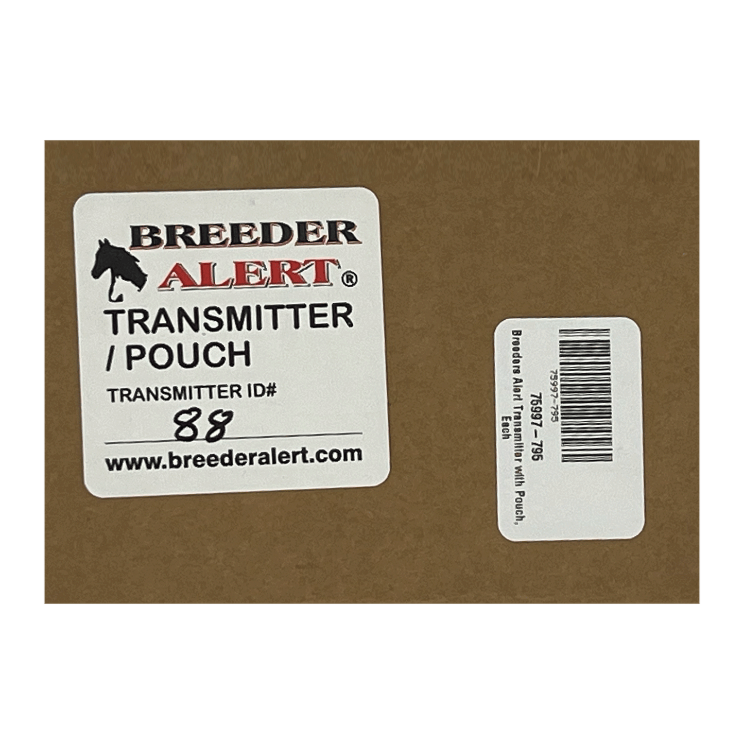 Breeders Alert Transmitter with Pouch