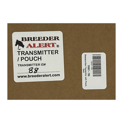 Breeders Alert Transmitter with Pouch