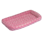 Quiet Time Pet Beds,"Pink rectangular pet bed with raised bolstered sides"