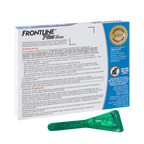 Frontline® Plus for Dogs,"Back of box with green applicator pipette"