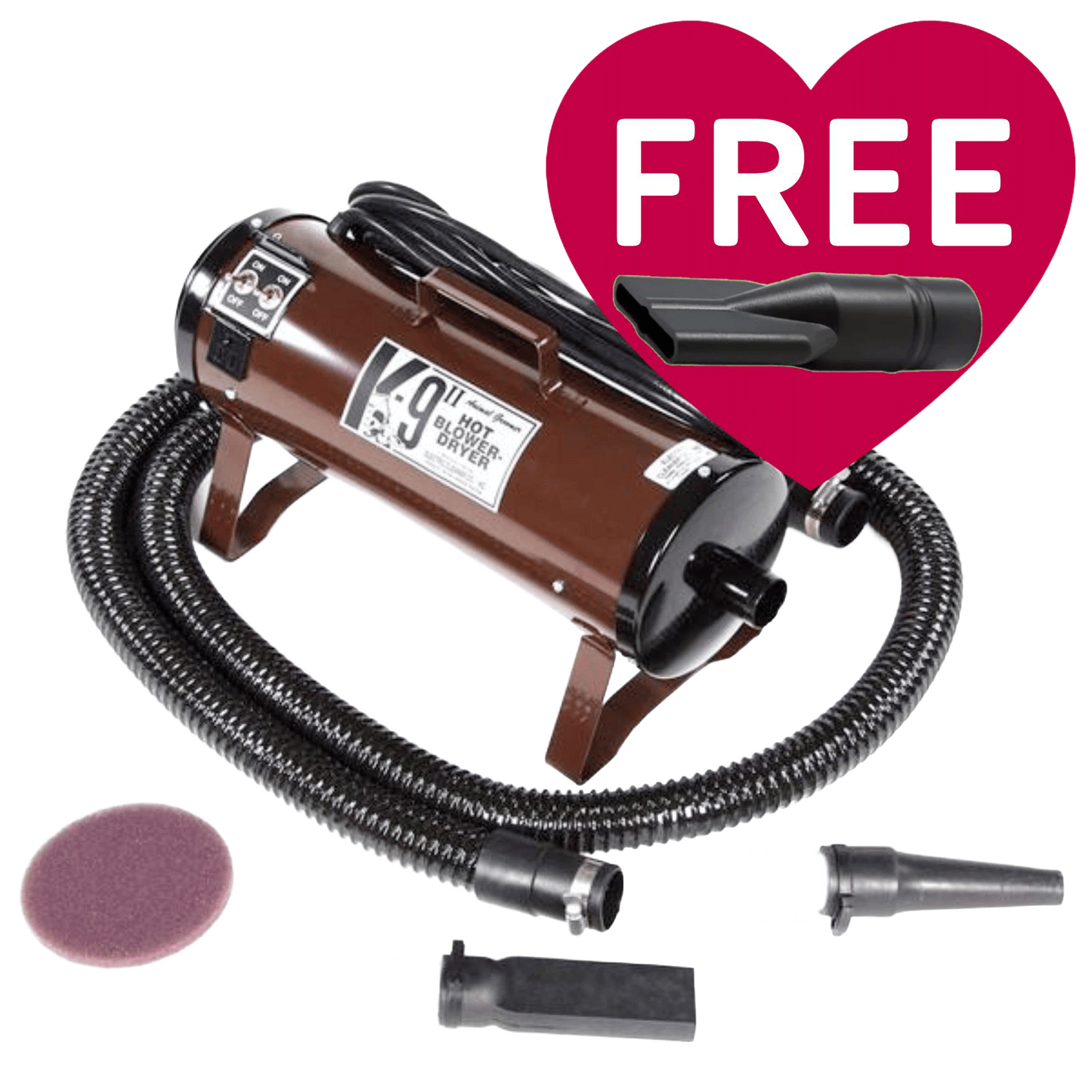 K-9 II Dog Dryer With FREE Water Peeler
