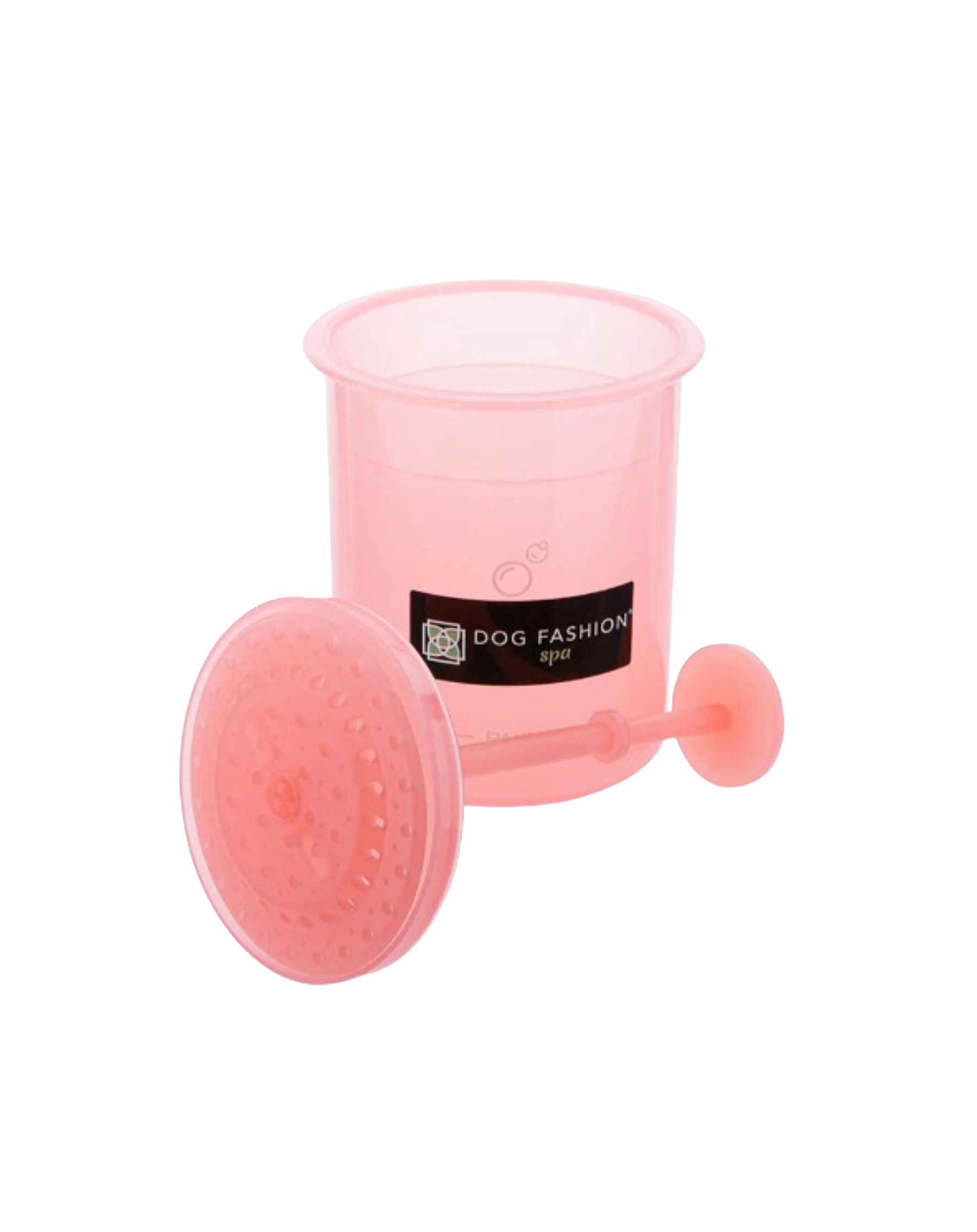 Facial Foamer,"Pink foaming cup with plunger and perforated lid"