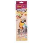 Smakers Treat Sticks,"Tall snack stick package with two parrots on front"