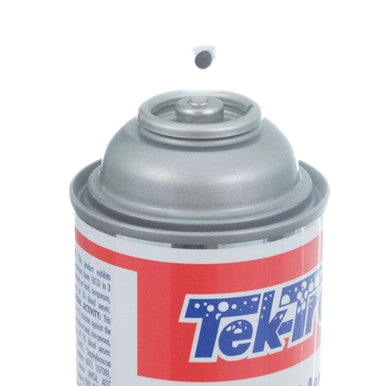 Tek-Trol® Disinfectant,"Close-up of aerosol can spray nozzle and rim"