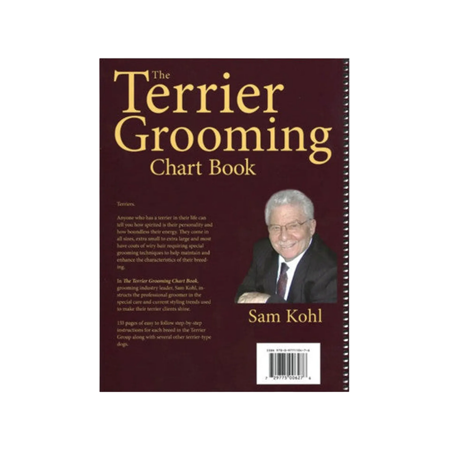 The Terrier Grooming Chart Book by Sam Kohl