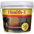 Health E™,"Large supplement tub with handle and horse graphic"