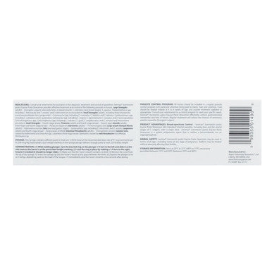 Generic Eqvalan Paste,"Back view of product box with barcode"