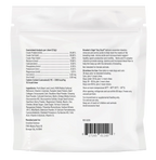 Breeder's Edge® Oxy Stud™,"Back view of white resealable pouch with barcode"