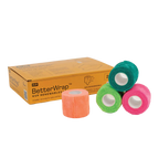 "BetterWrap™ Neon 2""","Assorted neon bandage wrap rolls with product box"
