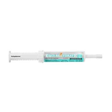Equi-Rehydrate,"Oral paste syringe with plunger and capped tip"
